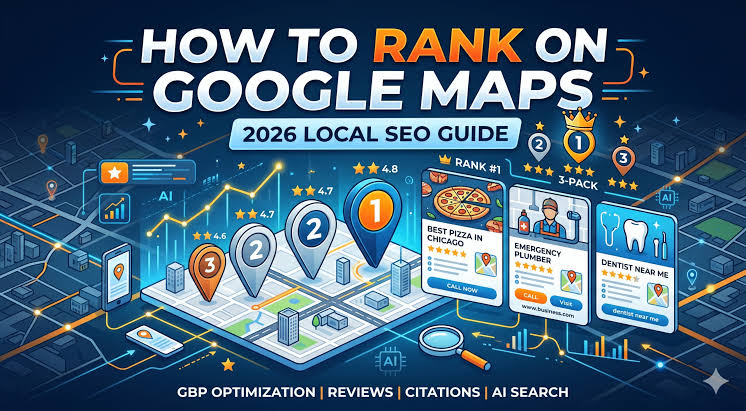 Local business ranking leap from page 5 to number 1 on Google Maps